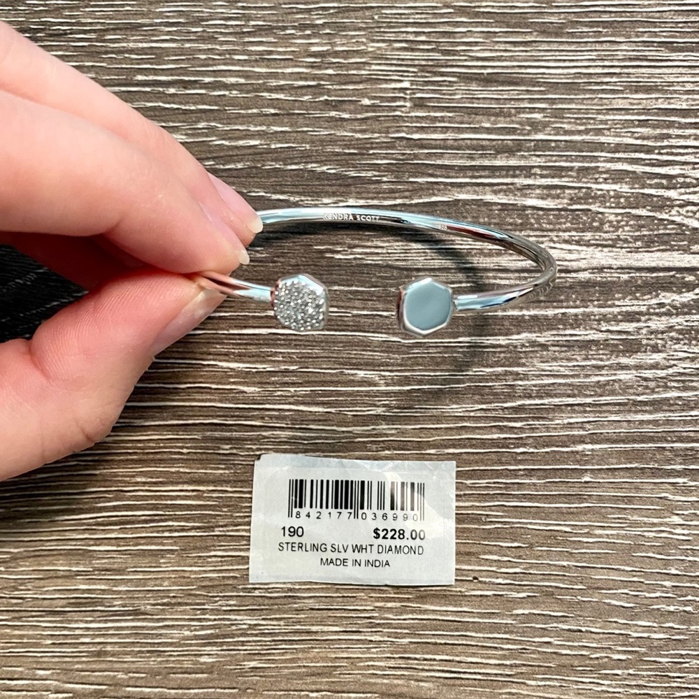 [SOLD] Davis Sterling Silver Bracelet In Diamond